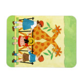 動物園で1日 マグネット (横)