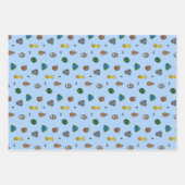 動物園で ラッピングペーパーシート (正面)