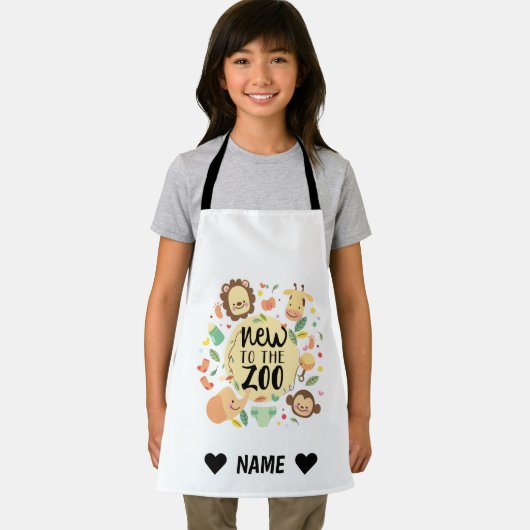 動物園に初めて エプロン (インサイチュ)