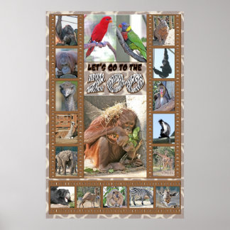 動物園に行こう ポスター