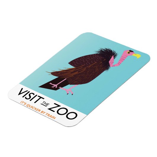 動物園に行こう マグネット (左側)