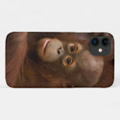 動物園のオランウータンの親子 Case-Mate iPhoneケース (裏面(横))