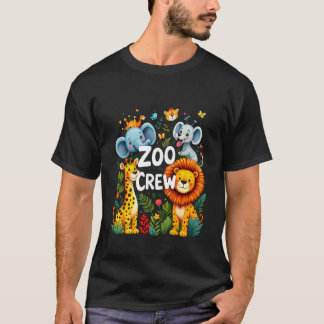動物園のクルー 動物園の動物たち 1 Tシャツ