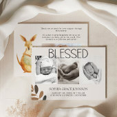 動物園のサファリの赤ちゃん動物のお知らせ 招待状