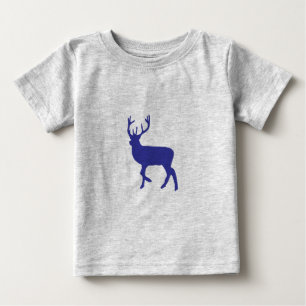 動物園のシカ ベビーTシャツ