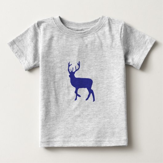 動物園のシカ ベビーTシャツ (正面)