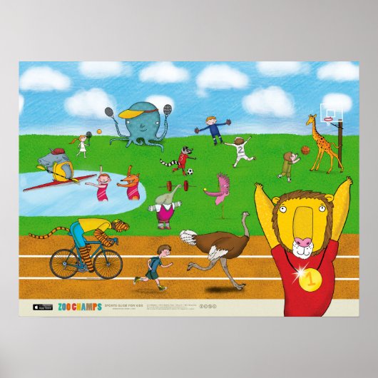 動物園のチャンプスのポスター ポスター (正面)
