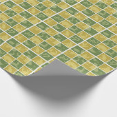 動物園のテーマのパターン ラッピングペーパー (角)