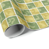 動物園のテーマのパターン ラッピングペーパー (ロールコーナー)