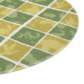 動物園のテーマパターン カッティングボード (角)