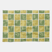 動物園のテーマパターン キッチンタオル (横)