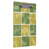 動物園のテーマパターン クリップボード (右)