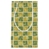 動物園のテーマパターン スモールペーパーバッグ (正面)