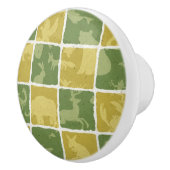 動物園のテーマパターン セラミックノブ (右)