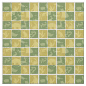 動物園のテーマパターン ファブリック (見本)