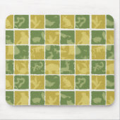 動物園のテーマパターン マウスパッド (正面)