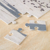 動物園のパズル:ベビー付きキリン ジグソーパズル (側面)