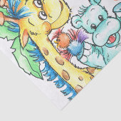 動物園のベビーのティッシュペーパー 薄葉紙 (詳細)