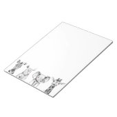 動物園のメモ帳で ノートパッド (アングル)