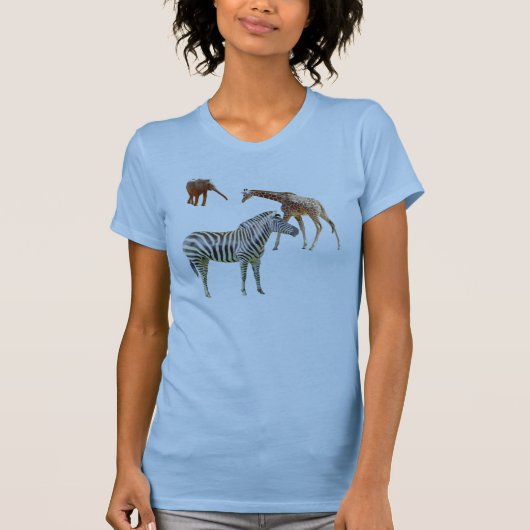 動物園のワイシャツの日 Tシャツ (正面)