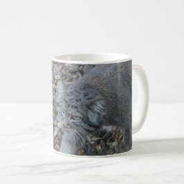 動物園の写真 – Pallas Cat (Manul) コーヒーマグカップ