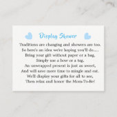 動物園の動物たちがかわいい赤ちゃんのシャワーをシャワーで見せる エンクロージャーカード (正面)