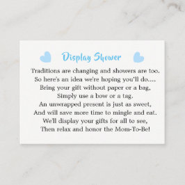 動物園の動物たちがかわいい赤ちゃんのシャワーをシャワーで見せる エンクロージャーカード