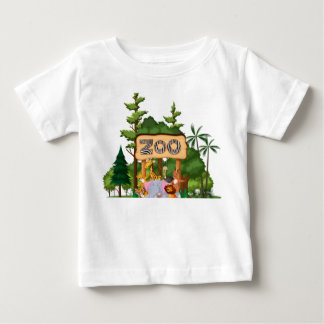 動物園の動物のジャージ素晴らしー ベビーTシャツ