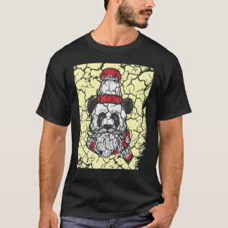 動物園の動物の旅お気に入りの動物パンダダサかわいい Tシャツ