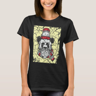 動物園の動物の旅お気に入りの動物パンダダサかわいい Tシャツ