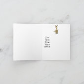 動物園の動物の赤ちゃんシャワー 招待状 (内部)