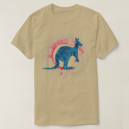 動物園の動物ギフトオーストラリア Tシャツ (デザイン正面)