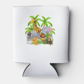 動物園の動物サファリ野生動物の誕生日パーティー1日A 缶クーラー (正面)