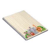 動物園の動物 – ノートブック (右側)