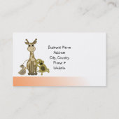 動物園の名刺 名刺 (裏面)