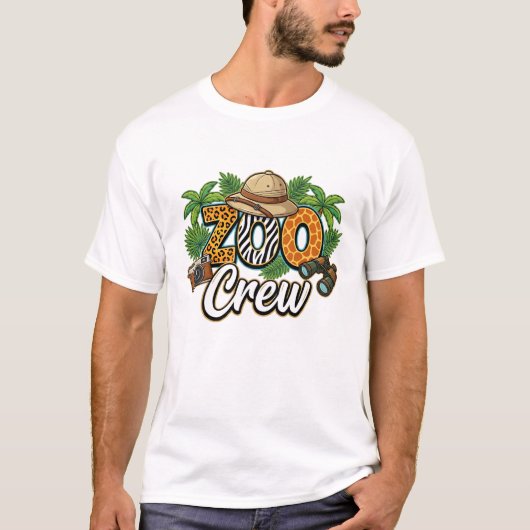 動物園の家族おそろいTシャツ ママ 兄 Tシャツ (正面)