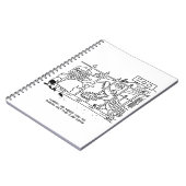 動物園の家族。パパワニに飲み込まれる ノートブック (左側)