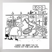 動物園の家族。パパワニに飲み込まれる ポスター (正面)