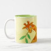 動物園の日 ツートーンマグカップ (左)