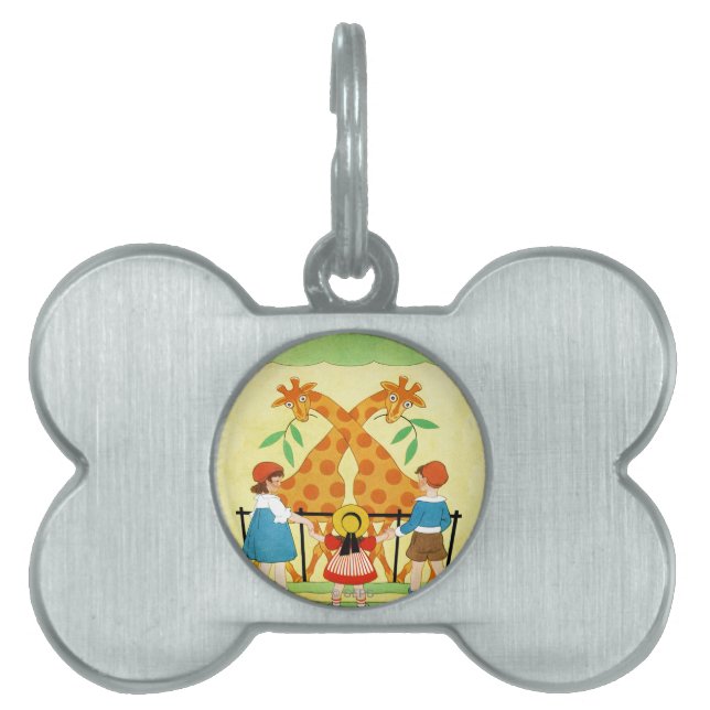 動物園の日 ペットネームタグ (正面)