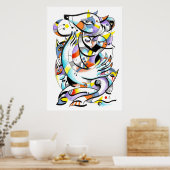 動物園の水の色 ポスター (キッチン)