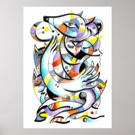 動物園の水の色 ポスター