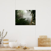 動物園の熱帯雨林の展示 ポスター (キッチン)