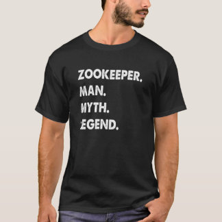 動物園の男の神話と伝説 Tシャツ
