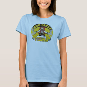 動物園の異常な女性ベビードールT Tシャツ
