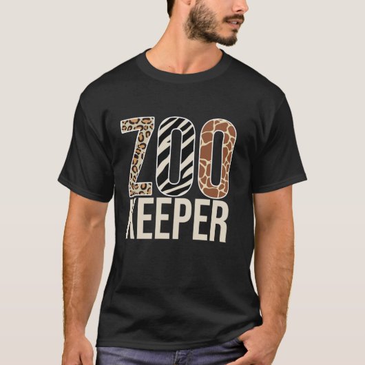 動物園の野生動物の恋人サファリサヴァン Tシャツ (正面)
