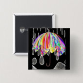 動物園の雨の日 缶バッジ (正面&裏面)