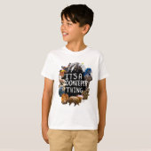 動物園の飼育員ってこと Tシャツ (正面フル)
