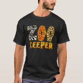 動物園の飼育員アフリカのサファリ旅行Z Tシャツ (正面)