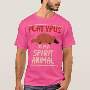 動物園の飼育員オーストラリアのギフトプラチプス Tシャツ